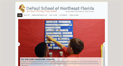 Desktop Screenshot of depaulschool.com